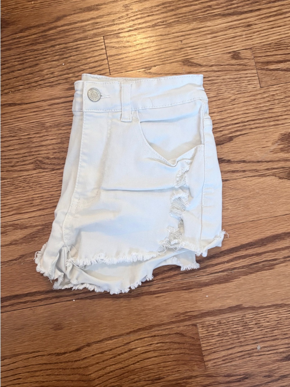 White jeanshorts